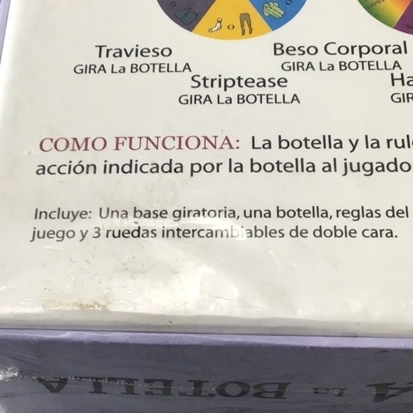 Nwt De Lujo Gira La Botella adult XXX board game Spanish - Picture 7 of 7